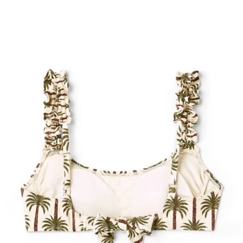 Agua Bendita X Target Palm Tree 2 Piece Bikini Set XL NWOT